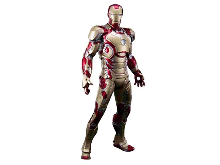 Iron Man 3: 1/9 Scale Iron Man Mark 42 Armor Figure Gallery Image 2