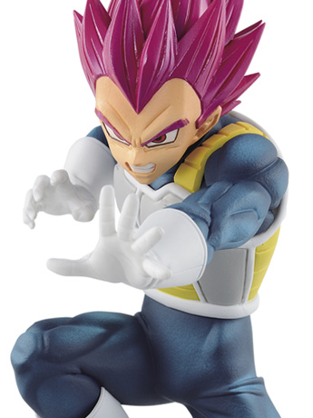 Dragon Ball Super Warriors Battle Retsuden Super Saiyan God Vegeta Gallery Image 2