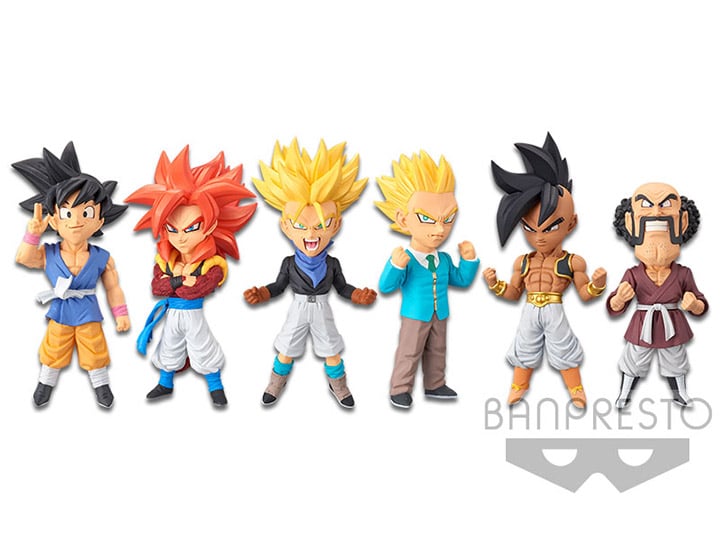 Dragon Ball GT World Collectable Figure Vol.2 Set of 6 Figures Gallery Image 1
