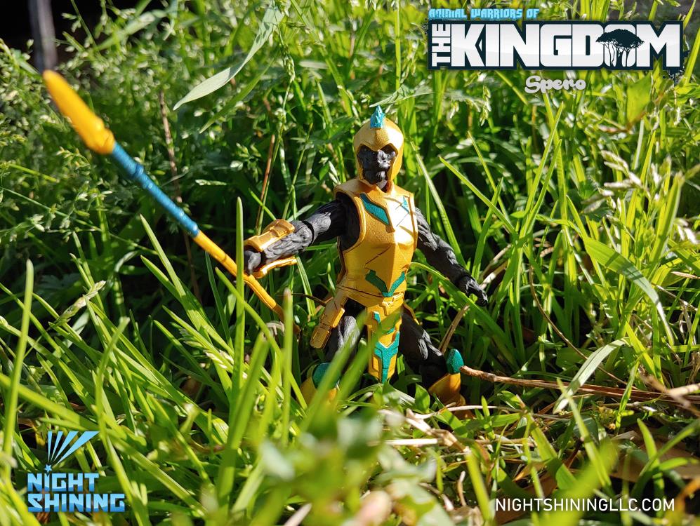 Animal Warriors of The Kingdom Kinnich Exclusive Limited Edition Figure Gallery Image 4