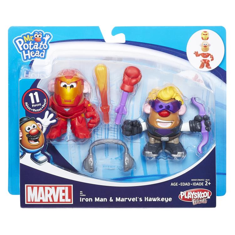 Marvel Mr. Potato Head Mashup Set of 3 Deluxe Two Packs