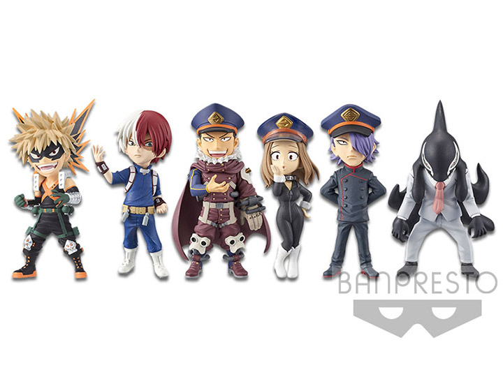 My Hero Academia World Collectable Figure Vol.8 Set of 6 Figures