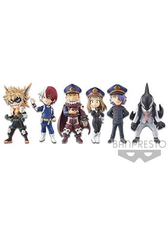 My Hero Academia World Collectable Figure Vol.8 Set of 6 Figures