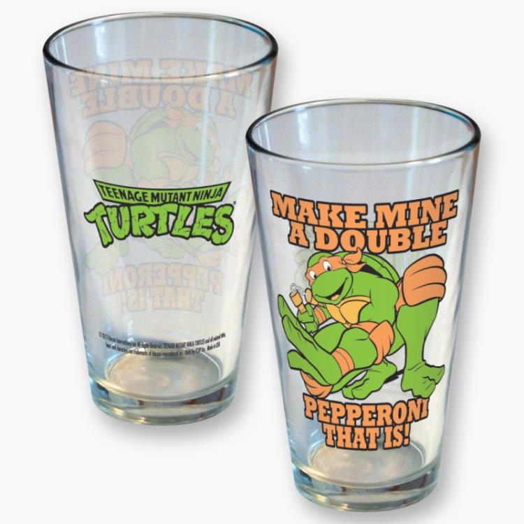 TMNT Phrases Pint Glass Four Pack Gallery Image 5