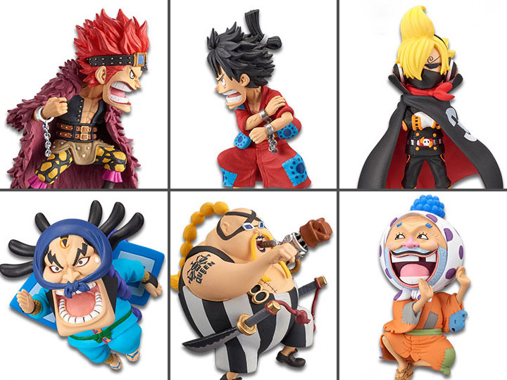 One Piece World Collectable Figure Wano Country Vol.5 Box of 6 Figures Gallery Image 1