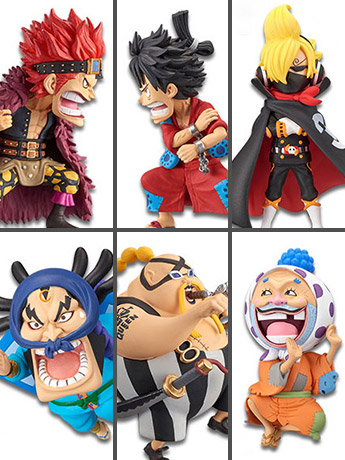 One Piece World Collectable Figure Wano Country Vol.5 Box of 6 Figures Gallery Image 2