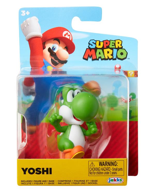 World of Nintendo Yoshi (Running) 2.5-Inch Scale Limited Articulation Figure Gallery Image 4