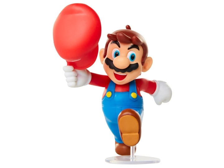 World of Nintendo Mario (Tipping Hat) 2.5-Inch Scale Limited Articulation Figure Gallery Image 1