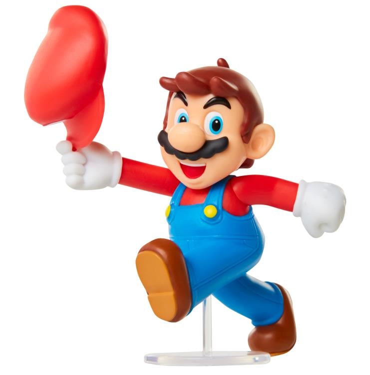 World of Nintendo Mario (Tipping Hat) 2.5-Inch Scale Limited Articulation Figure Gallery Image 3