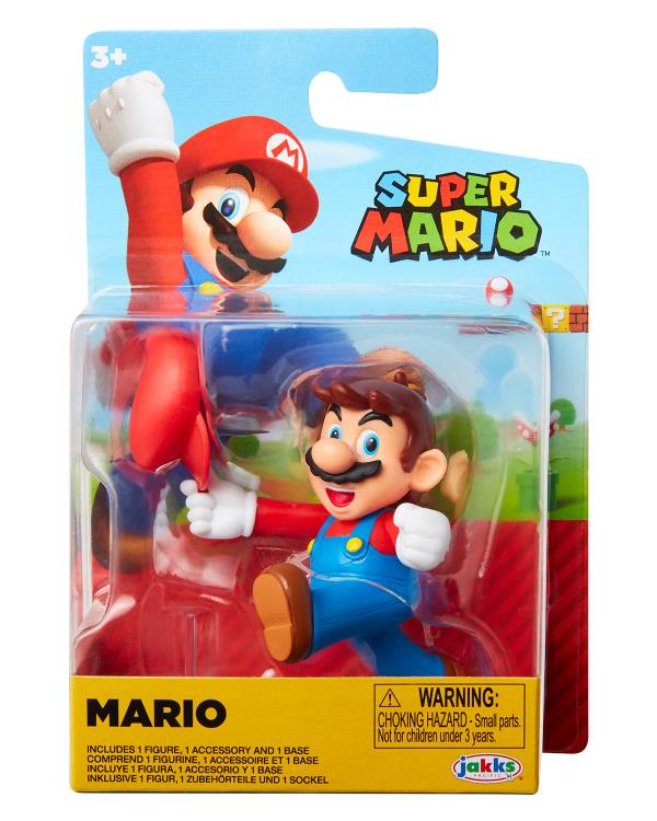 World of Nintendo Mario (Tipping Hat) 2.5-Inch Scale Limited Articulation Figure Gallery Image 4