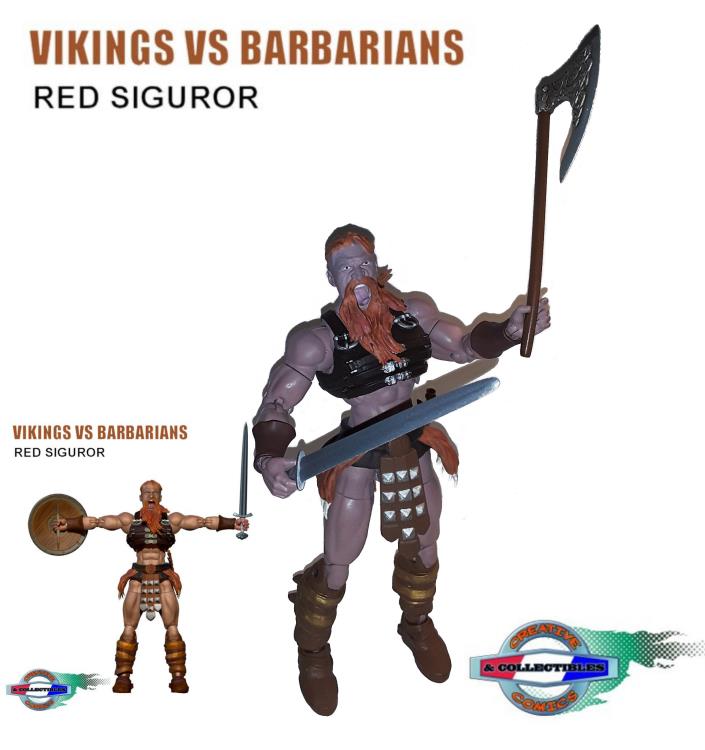 Vikings Vs Barbarians Red Siguror Gallery Image 3