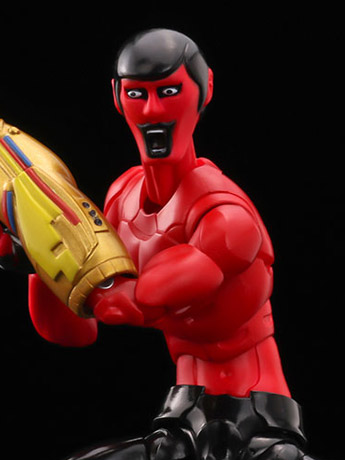 Punk Drunkers Nu:Synth Heroes Aitsu (Red) 1/12 Scale Figure Gallery Image 2