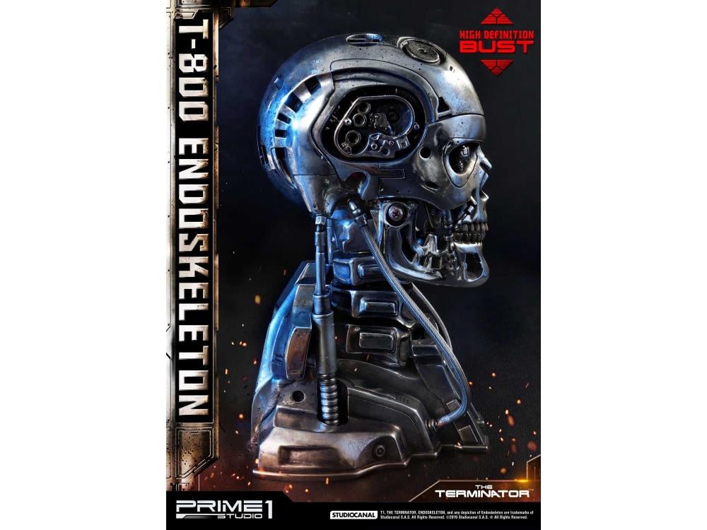 The Terminator T-800 Endoskeleton High Definition 1/2 Scale Bust Gallery Image 7