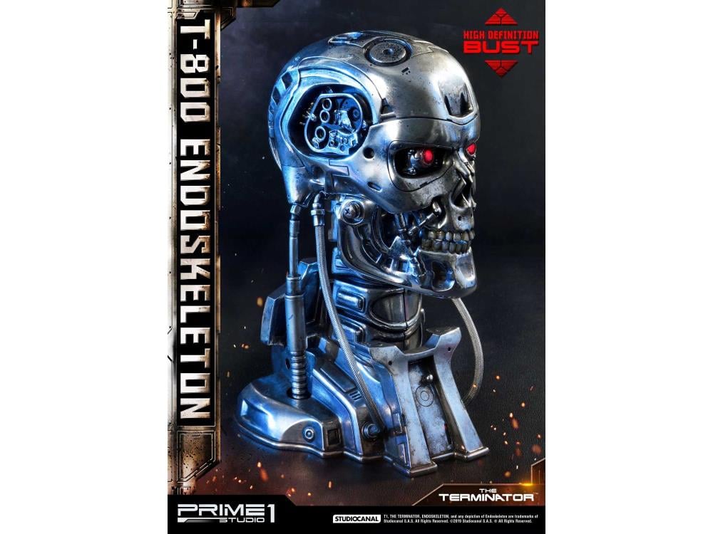 The Terminator T-800 Endoskeleton High Definition 1/2 Scale Bust Gallery Image 6