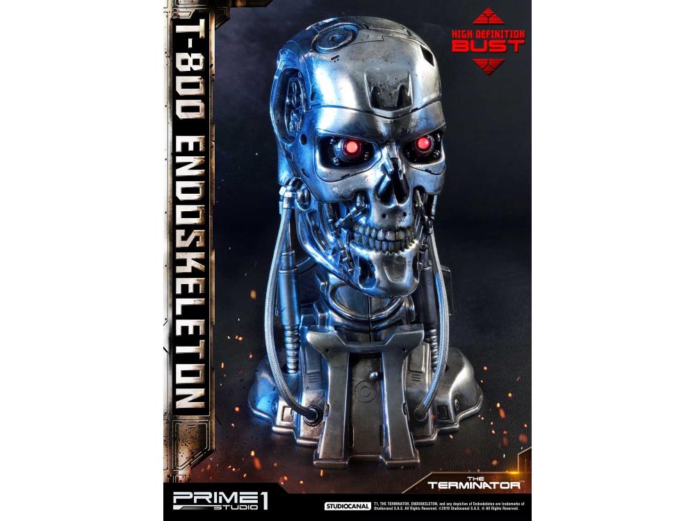 The Terminator T-800 Endoskeleton High Definition 1/2 Scale Bust Gallery Image 5