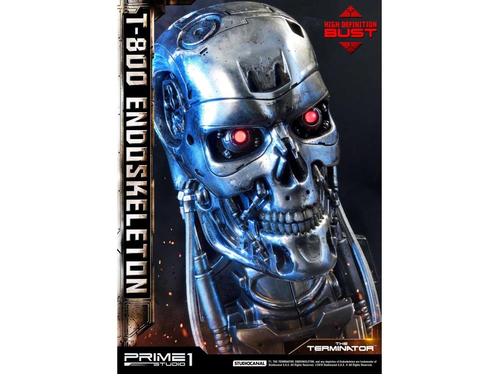 The Terminator T-800 Endoskeleton High Definition 1/2 Scale Bust Gallery Image 4