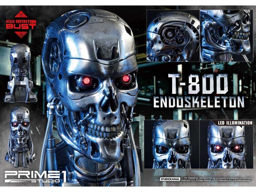 The Terminator T-800 Endoskeleton High Definition 1/2 Scale Bust Gallery Image 11