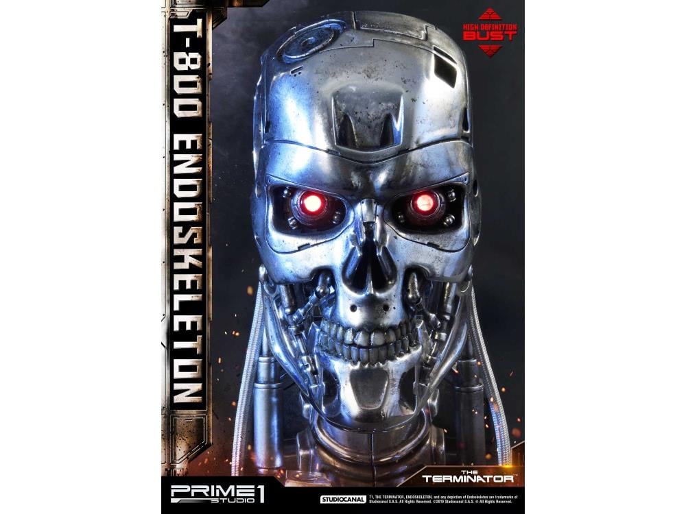 The Terminator T-800 Endoskeleton High Definition 1/2 Scale Bust Gallery Image 3