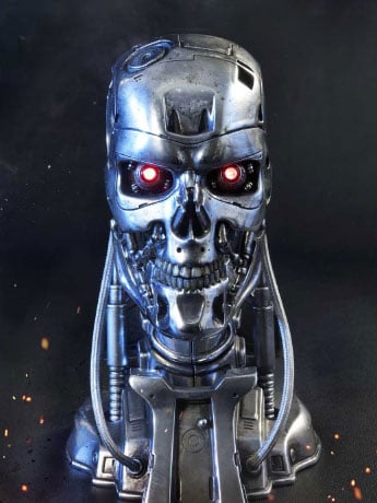 The Terminator T-800 Endoskeleton High Definition 1/2 Scale Bust Gallery Image 2