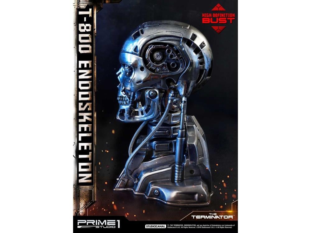 The Terminator T-800 Endoskeleton High Definition 1/2 Scale Bust Gallery Image 9