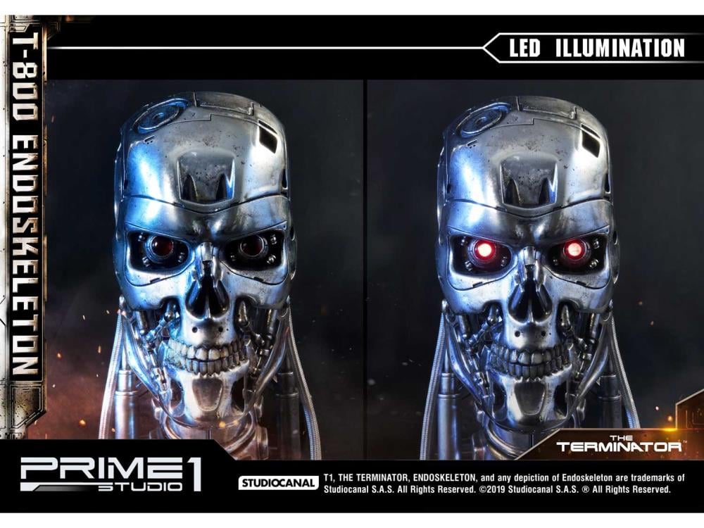 The Terminator T-800 Endoskeleton High Definition 1/2 Scale Bust Gallery Image 10