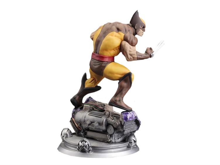 Danger Room Sessions:  Wolverine Brown Costume Fine Art Statue Gallery Image 2