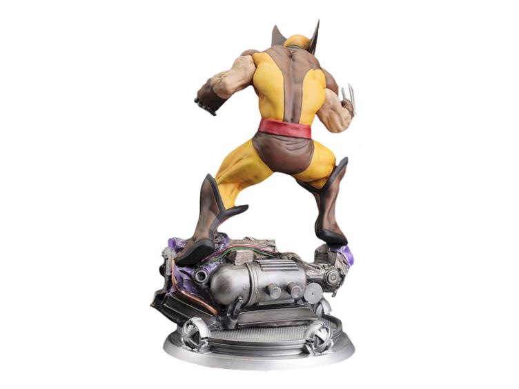 Danger Room Sessions:  Wolverine Brown Costume Fine Art Statue Gallery Image 3