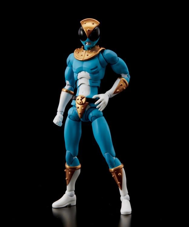 Toy Pizza Knights of the Synth Teal 1/12 Scale Figure Gallery Image 3