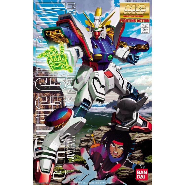 Mobile Fighter G Gundam MG Shining Gundam 1/100 Scale Model Kit Gallery Image 7