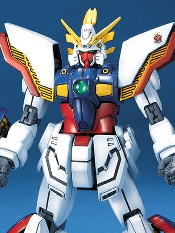 Mobile Fighter G Gundam MG Shining Gundam 1/100 Scale Model Kit Gallery Image 2