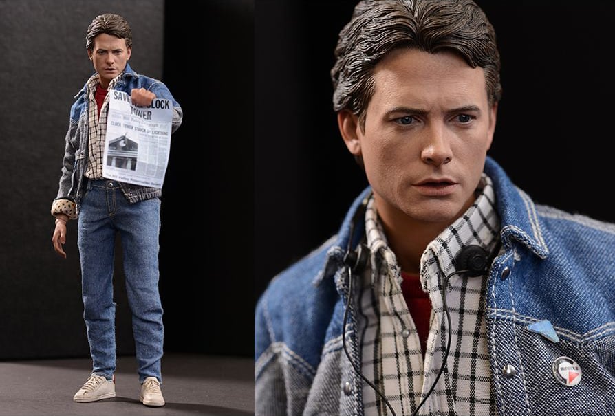 Back to the Future MMS257 Marty McFly 1/6th Scale Collectible Figure Gallery Image 3