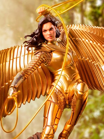Wonder Woman 1984 Battle Diorama Series Wonder Woman 1/10 Deluxe Art Scale Limited Edition Statue Gallery Image 2