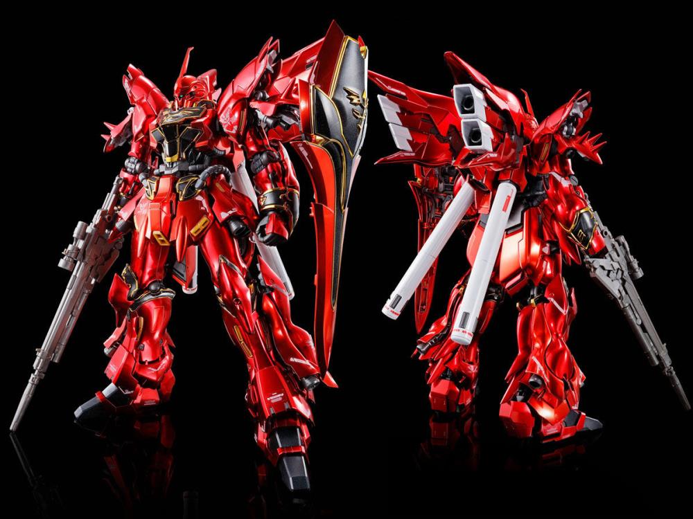 Mobile Suit Gundam Unicorn RG Sinanju (Special Coating) Exclusive 1/144 Scale Model Kit Gallery Image 9
