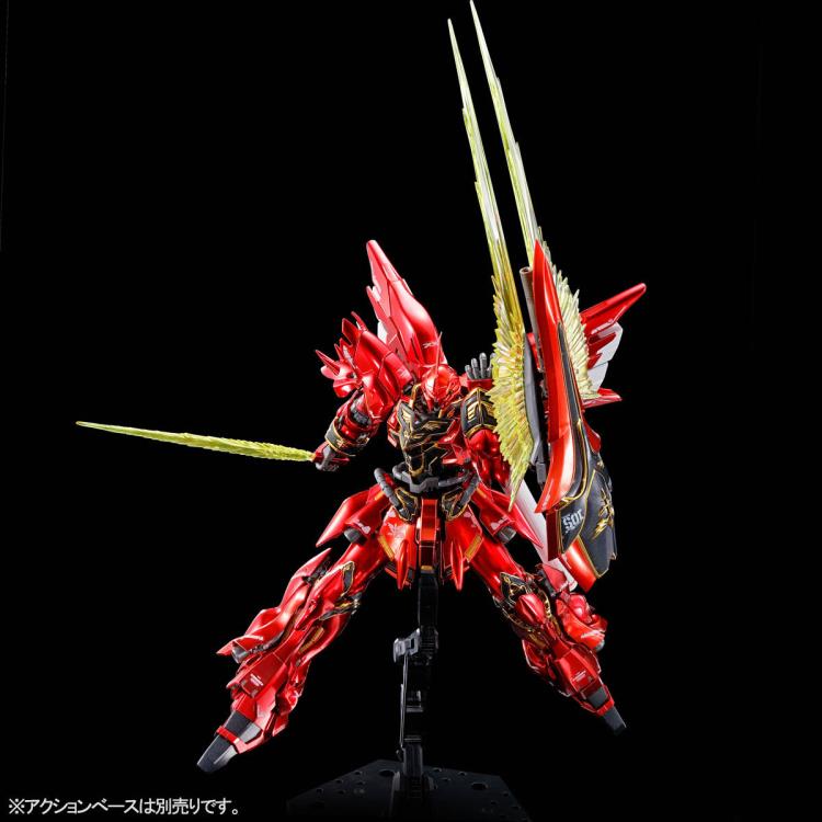 Mobile Suit Gundam Unicorn RG Sinanju (Special Coating) Exclusive 1/144 Scale Model Kit Gallery Image 7