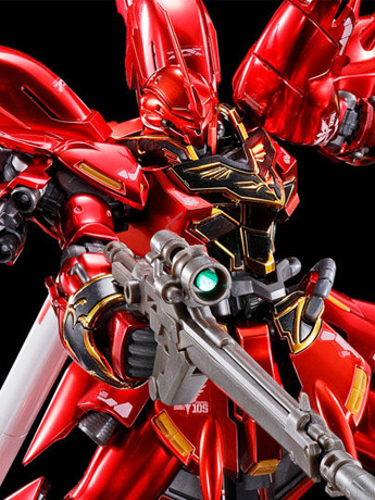 Mobile Suit Gundam Unicorn RG Sinanju (Special Coating) Exclusive 1/144 Scale Model Kit Gallery Image 2
