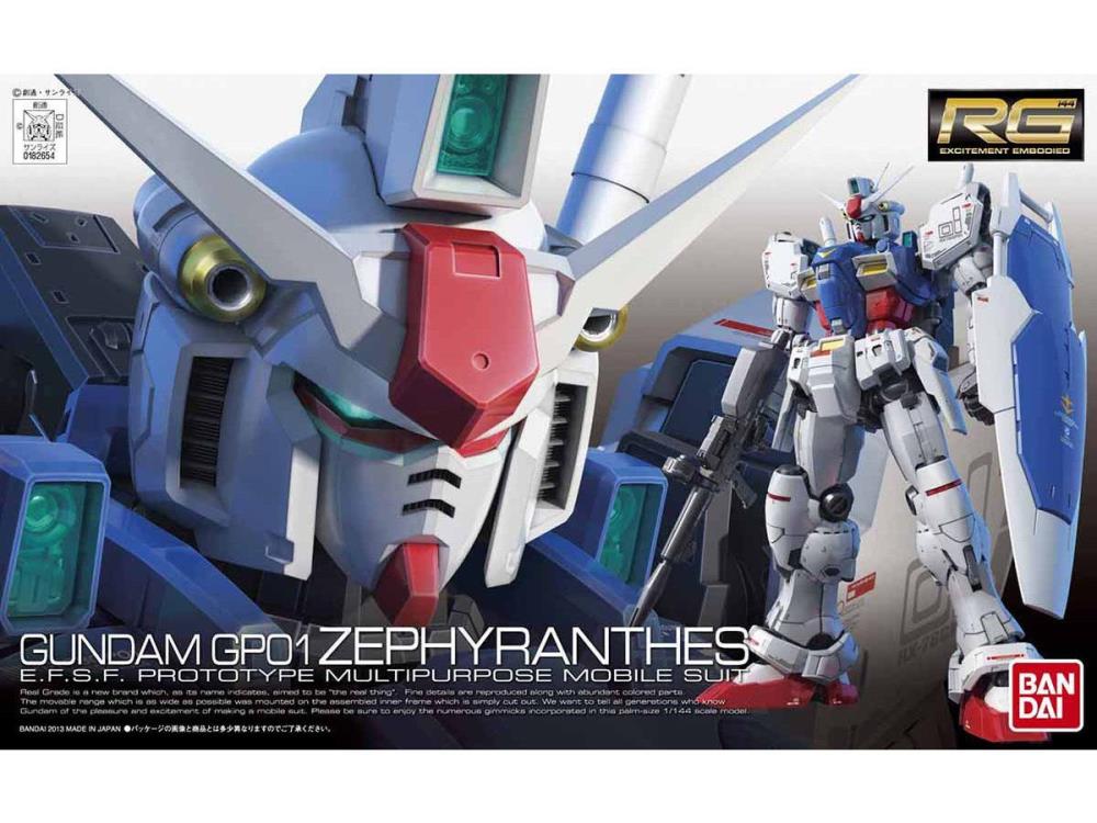 Mobile Suit Gundam 0083: Stardust Memory RG Gundam "Zephyranthes" 1/144 Scale Exclusive Model Kit Gallery Image 7