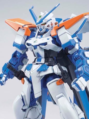 Mobile Suit Gundam SEED HGGS Gundam Astray Blue Frame Second L 1/144 Scale Model Kit Gallery Image 2