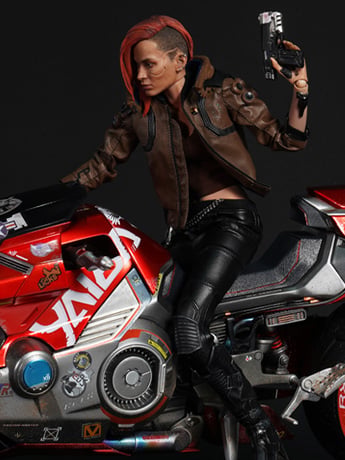 Cyberpunk 2077 V (Female) 1/6 Scale Figure With Yaiba Kusanagi Gallery Image 2