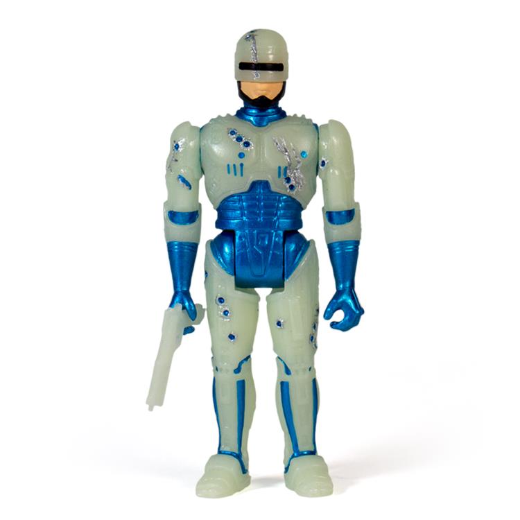 RoboCop ReAction Battle Damaged RoboCop (Glow-In-The-Dark) Figure Gallery Image 3