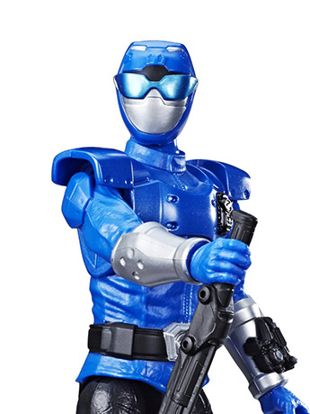 Power Rangers Beast Morphers 12" Beast-X Blue Ranger Gallery Image 2