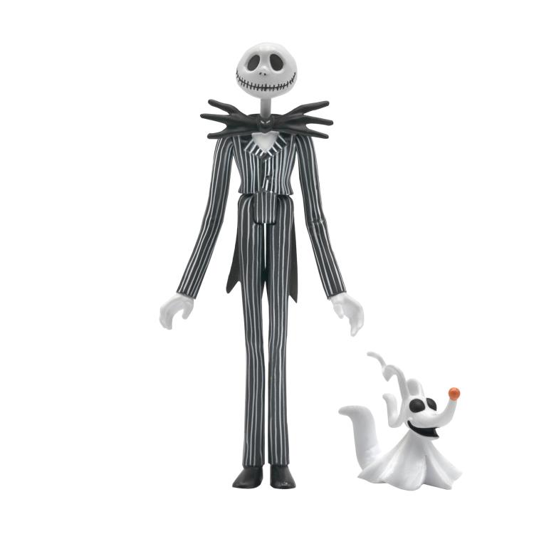The Nightmare Before Christmas ReAction Jack Skellington & Zero Figures Gallery Image 3