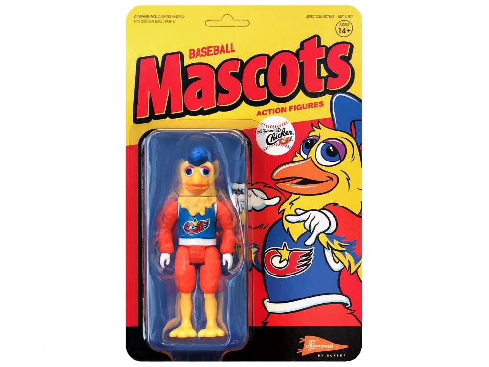 MLB Mascots ReAction San Diego Chicken Figure Gallery Image 4