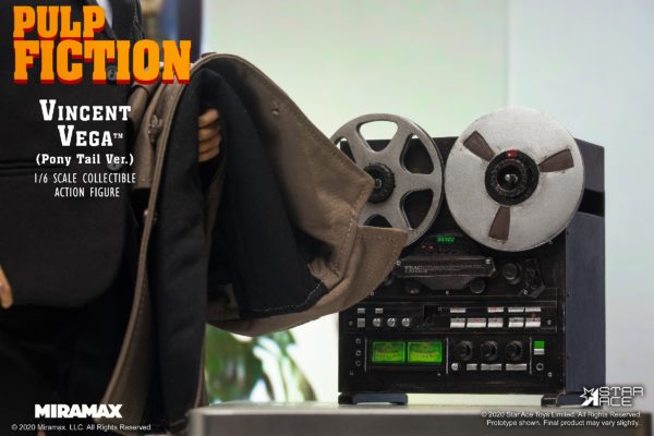 Pulp Fiction Vincent Vega (Pony Tail Ver.) Deluxe 1/6 Scale Figure Gallery Image 8
