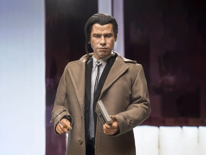 Pulp Fiction Vincent Vega (Pony Tail Ver.) Deluxe 1/6 Scale Figure Gallery Image 1