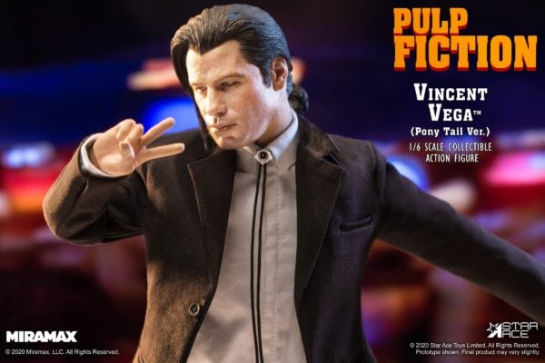 Pulp Fiction Vincent Vega (Pony Tail Ver.) Deluxe 1/6 Scale Figure Gallery Image 7