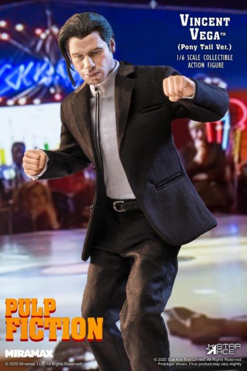Pulp Fiction Vincent Vega (Pony Tail Ver.) Deluxe 1/6 Scale Figure Gallery Image 3