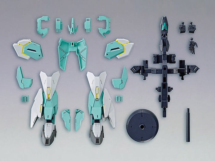 Gundam Build Divers Re: Rise HGBD:R Nepteight Hiroto's Support Unit 1/144 Scale Accessory Set Gallery Image 1