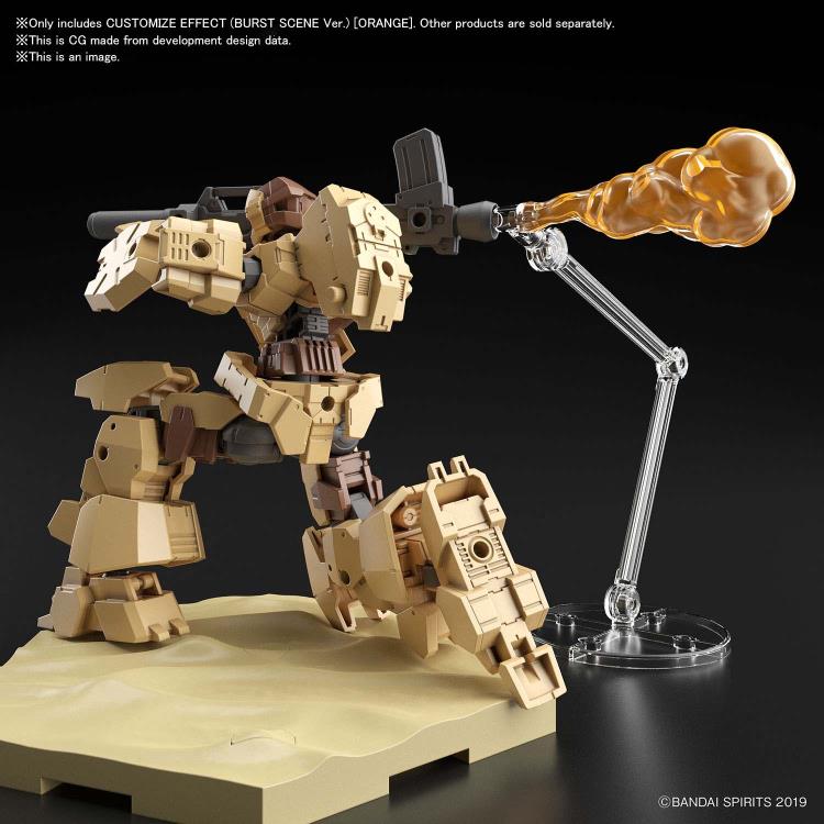 30 Minutes Missions #02 Customize Effect Burst Scene (Orange) Accessory Set Gallery Image 4