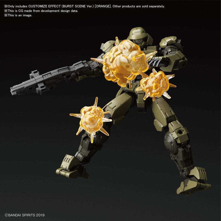 30 Minutes Missions #02 Customize Effect Burst Scene (Orange) Accessory Set Gallery Image 3