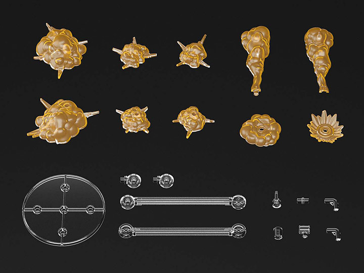 30 Minutes Missions #02 Customize Effect Burst Scene (Orange) Accessory Set Gallery Image 1